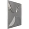 Ekena Millwork 19 5/8in. W x 19 5/8in. H Pinwheel EnduraWall Decorative 3D Wall Panel Covers 2.67 Sq. Ft. WP20X20PICST - alternate 3